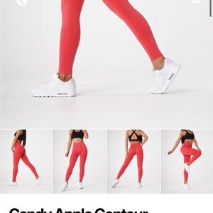 NVGTN Candy Apple Red Leggings